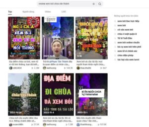 Review Cô Tư Xem Bói Chùa Văn Thánh