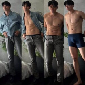 Trai đẹp 6 múi thay đồ