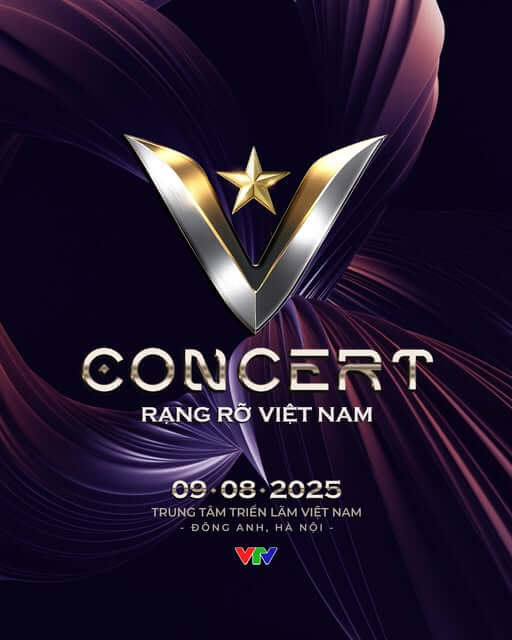 VTV tổ chức V Concert – Rạng rỡ Việt Nam 2025
