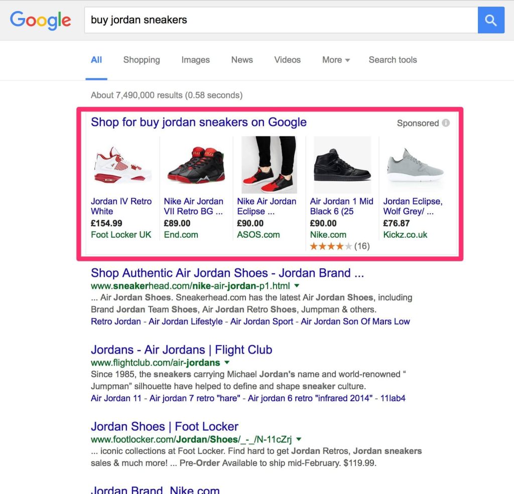Sản phẩm bị từ chối do vi phạm chính sách Google