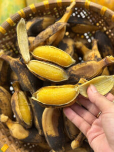 Hình ảnh chuối sáp luộc