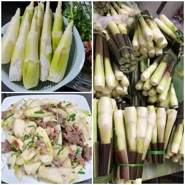 Món ăn từ củ niễng