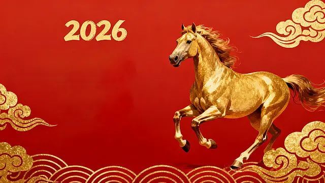 Background Mừng Năm Mới Bính Ngọ 2026
