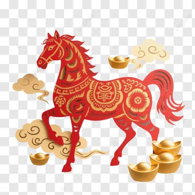 Hình ảnh ngựa tết đẹp sắc nét