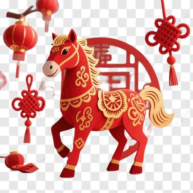 Tải Hình Ảnh Vector Linh Vật Ngựa Bính Ngọ 2026 Đẹp [Miễn Phí]