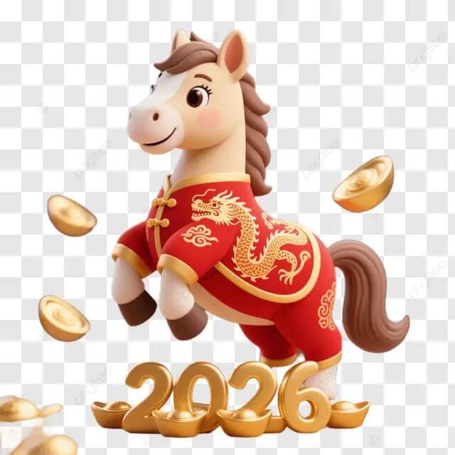 Tải mẫu Ảnh Vector Linh Vật Ngựa Bính Ngọ