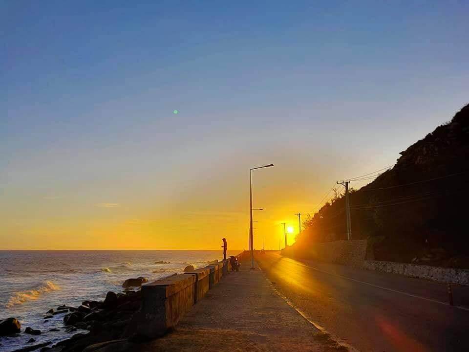 Hình ảnh hoàng hôn tại Đèo Nước Ngọt - Vũng Tàu