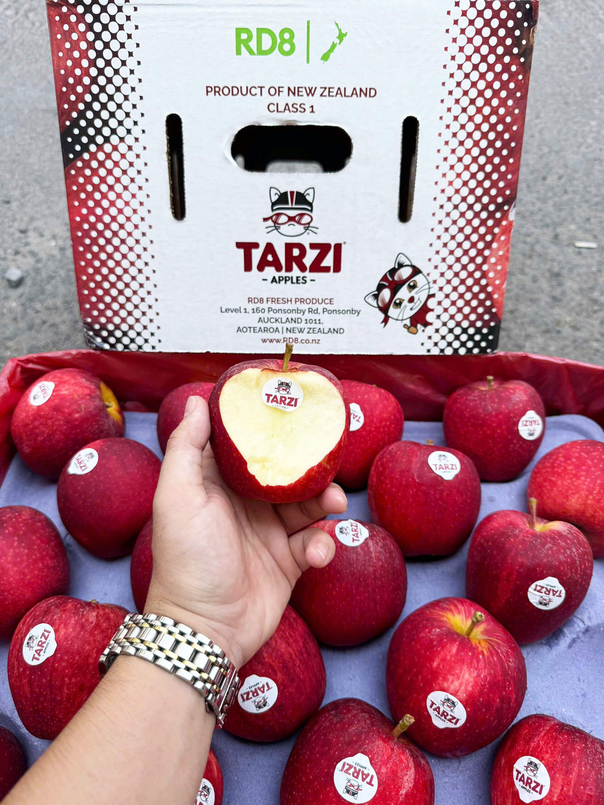Mùa Vụ Táo Tarzi New Zealand