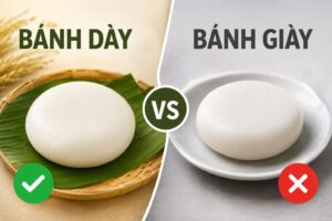 So sánh bánh dày và bánh giày để xác định cách viết đúng chính tả trong Tiếng Việt