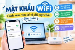 Cách Xem, Tìm Lại Và Đổi Mật Khẩu WiFi Đơn Giản